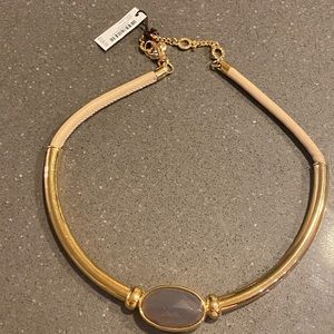 Henri Bendel gold necklace - never used!